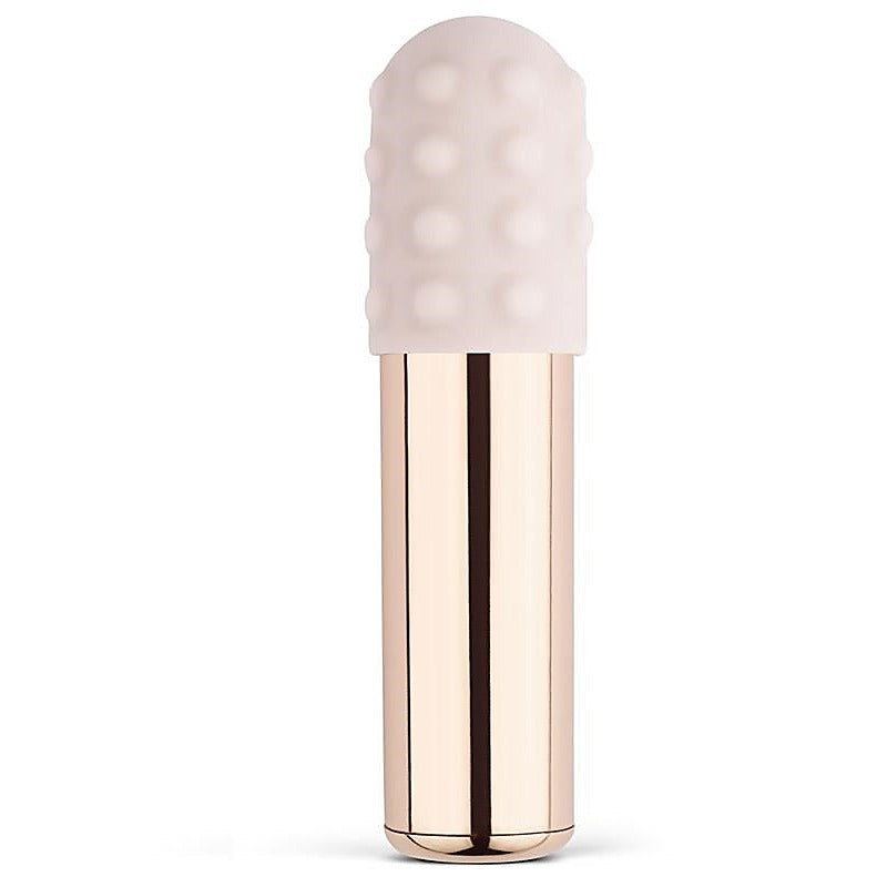 Le Wand Bullet Chrome Mini Vibrator with 11 Modes and Waterproof Design - Bullet Vibrators
