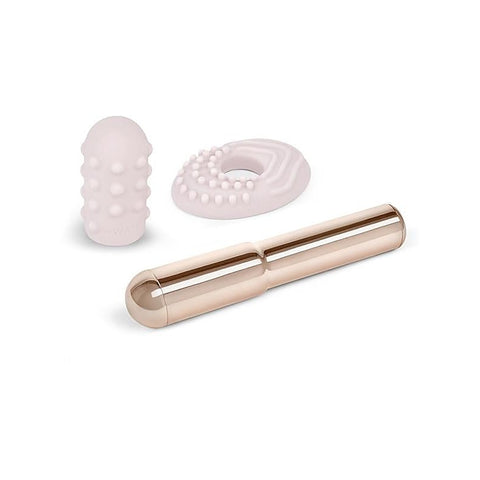 Le Wand Grand Bullet Portable Pleasure Powerhouse Chrome Vibrator - Bullet Vibrators
