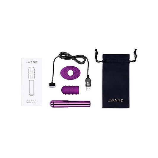 Chrome Grand Luxury Bullet Massager by Le Wand - Bullet Vibrators