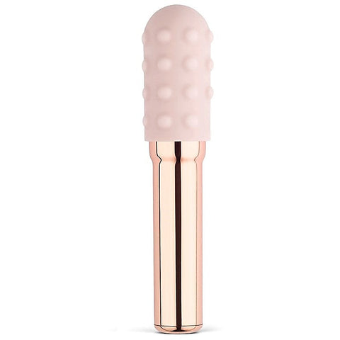 Le Wand Grand Bullet Portable Pleasure Powerhouse Chrome Vibrator - Bullet Vibrators