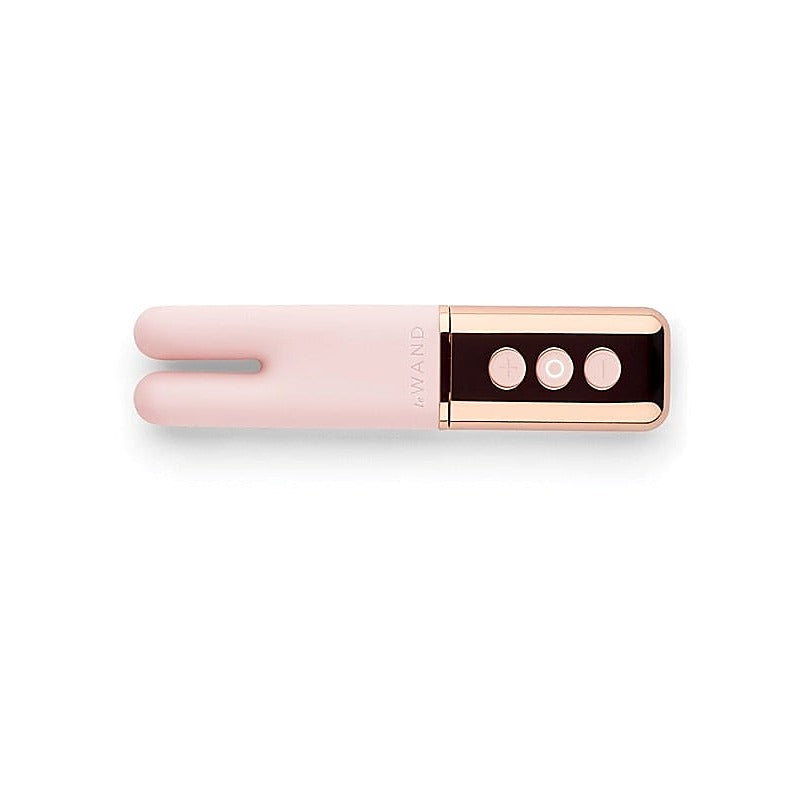 Le Wand Deux Compact Dual Motor Vibrator with 15 Modes - Clit Ticklers and Pulsators