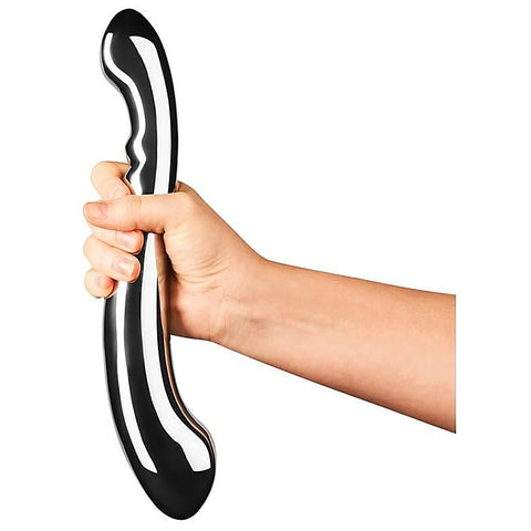 Le Wand Stainless Steel Luxury Contour Massager Double Ended Dildo - Non-Realistic Dildos