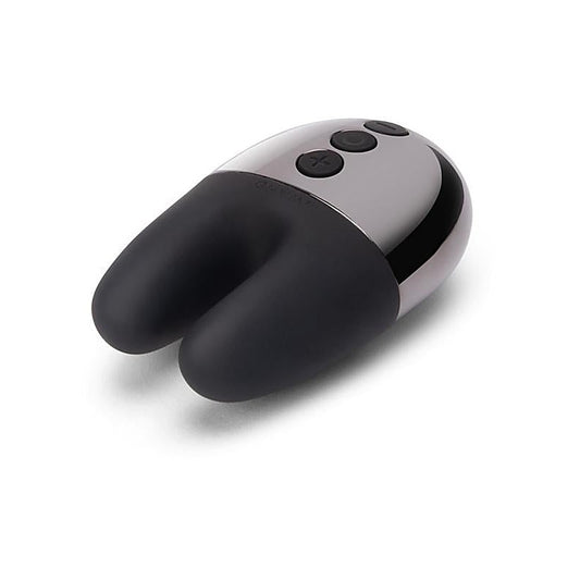 Chrome Mini Double Vibrator by Le Wand - Rabbit Vibrators