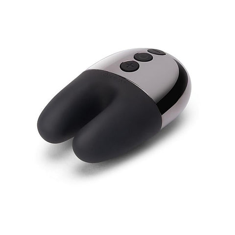 Le Wand Chrome Mini Double Vibrator Dual Motor Clitoral Stimulation - Rabbit Vibrators