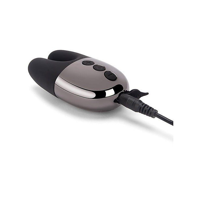 Le Wand Chrome Mini Double Vibrator Dual Motor Clitoral Stimulation - Rabbit Vibrators