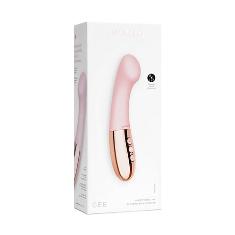 Le Wand Gee Rechargeable G Spot Vibrator for Targeted Pleasure - G-Spot Vibrators