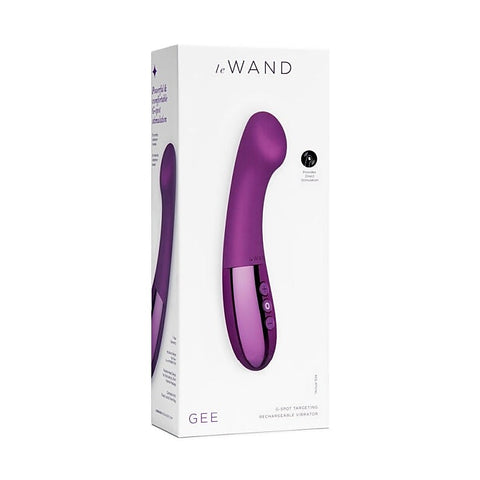 Le Wand Gee Rechargeable G Spot Vibrator for Targeted Pleasure - G-Spot Vibrators