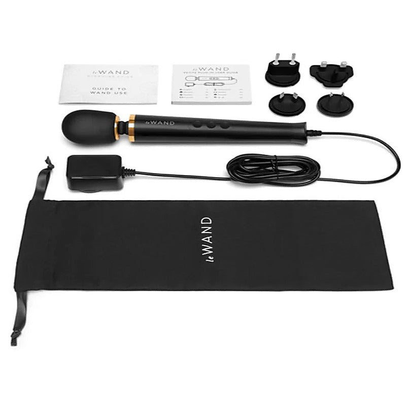 Le Wand Compact Pleasure Powerhouse Petite Plug In Vibrator Clitoral Stimulation - Body Wands