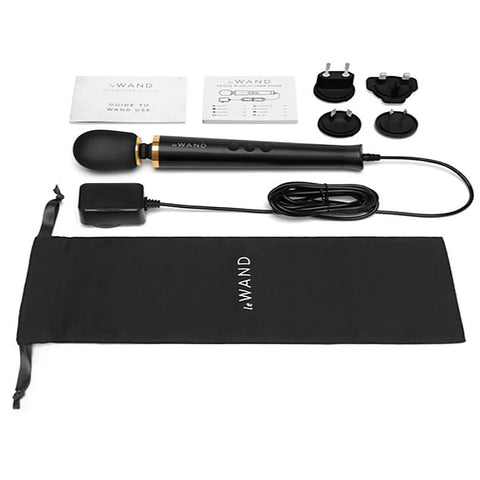 Le Wand Compact Pleasure Powerhouse Petite Plug In Vibrator Clitoral Stimulation - Body Wands