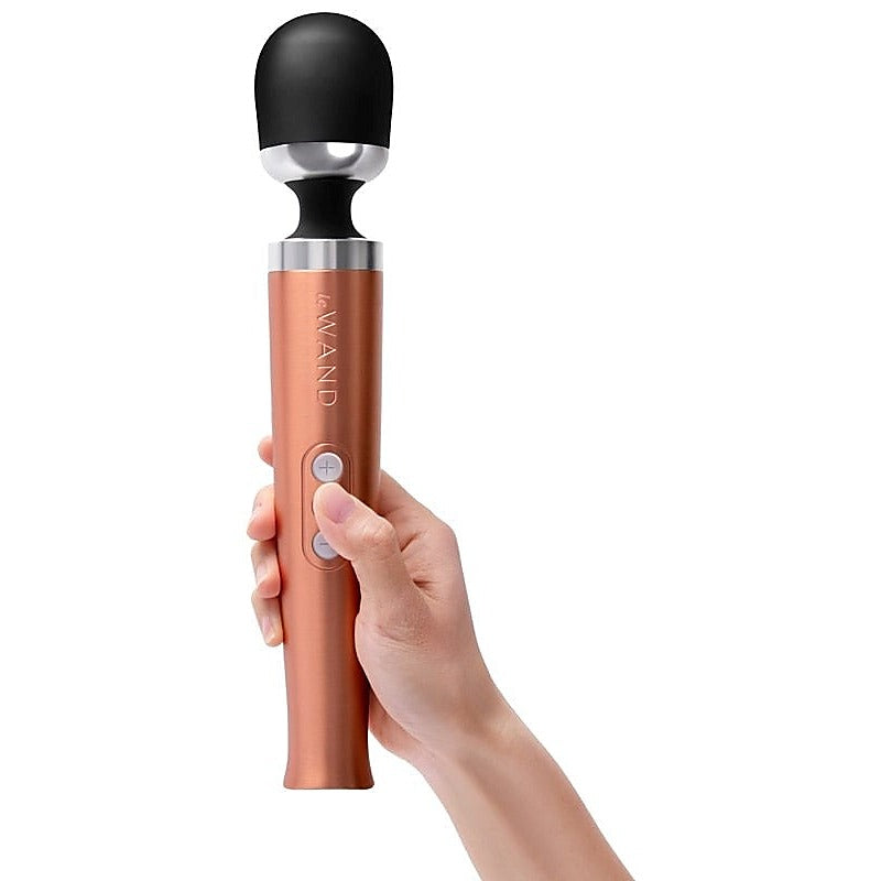 Le Wand Die Cast Luxurious Rechargeable Vibrating Massager Metal Body - Body Wands