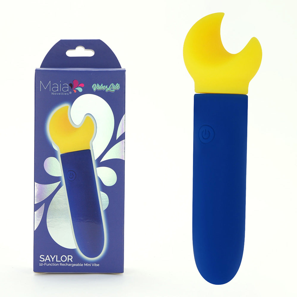 Maia SAYLOR 10 Modes USB Rechargeable Bullet Massager - Bullet Vibrators