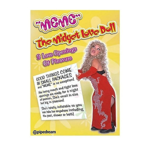 Meme The Midget Inflatable Love Doll by Pipedream - Love Dolls