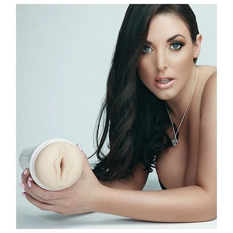 Fleshlight Girls Angela White Super Star Male Masturbator for Penis Stimulation - Fleshlight Male Masturbators