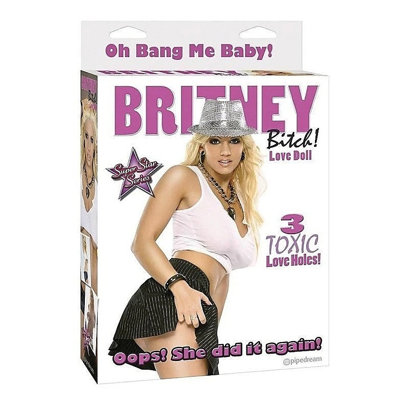 Britney Bitch! Inflatable Love Doll by Pipedream - Love Dolls