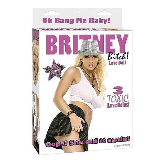 Britney Bitch! Inflatable Love Doll by Pipedream - Love Dolls