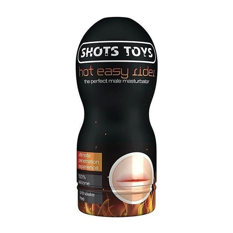 Easy Rider Hot Masturbator Mouth by Shots Toys - Masturbators and Strokers