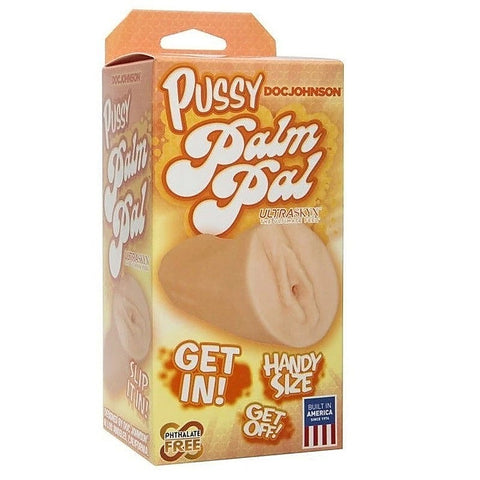 Palm Pal UR3 Pussy Male Stroker by Doc Johnson - Masturbators and Strokers