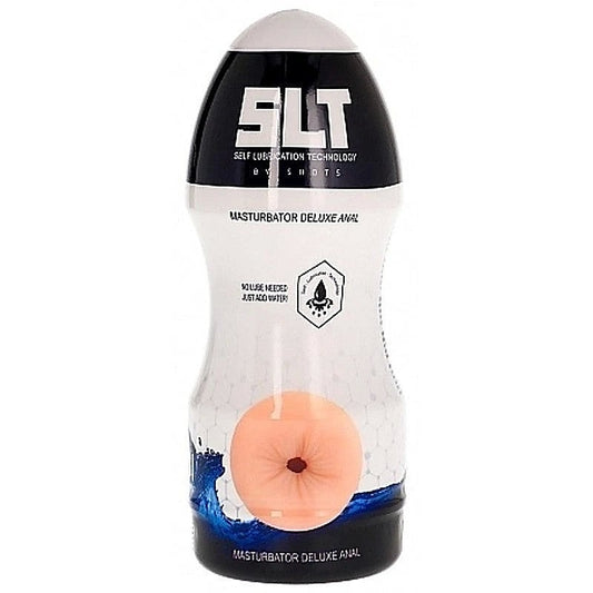 Self Lubrication Masturbator Deluxe Flesh Anal by Shots Toys - Masturbators and Strokers