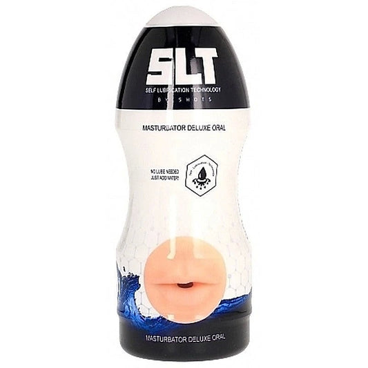 Self Lubrication Masturbator Deluxe Flesh Oral by Shots Toys - Realistic Butts And Vaginas