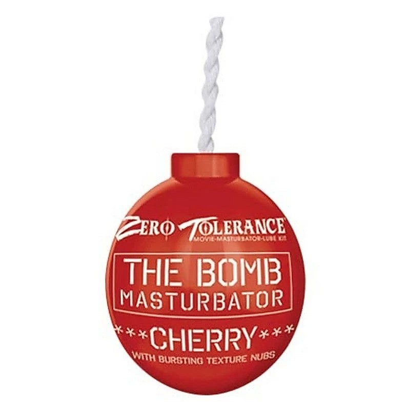 The Bomb Mens Masturbator Cherry by Evolved - Masturbators and Strokers