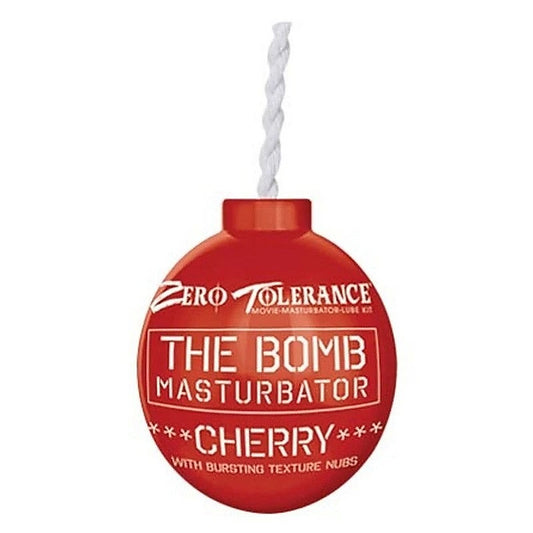 The Bomb Mens Masturbator Cherry by Evolved - Masturbators and Strokers