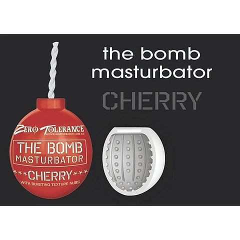 The Bomb Mens Masturbator Cherry by Evolved - Masturbators and Strokers