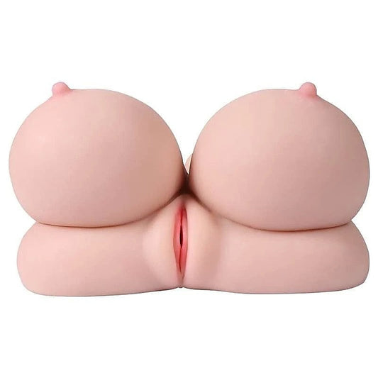 D-cup Oral & Vaginal Hole Masturbator by BDStyle - Masturbators and Strokers