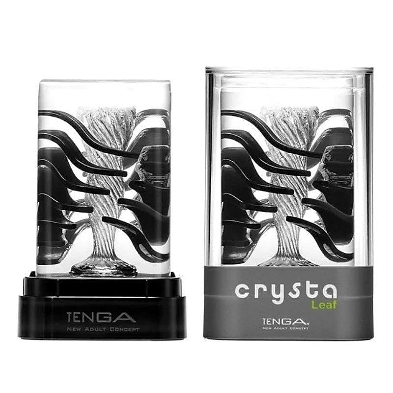 Premium Quality Crysta Leaf Elastomer Stroker by Tenga - Masturbators and Strokers