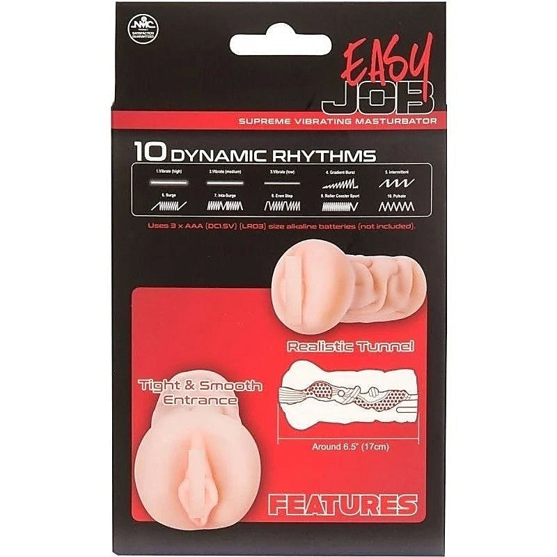Easy Job Supreme Vibrating Masturbator by NANMA Corporation - Masturbators and Strokers