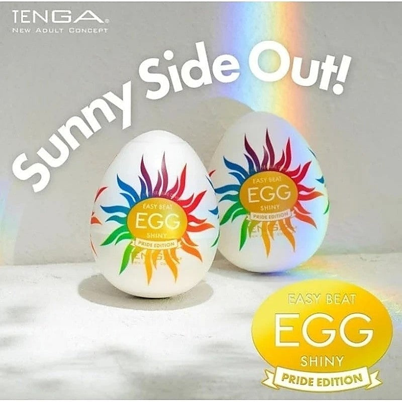 Premium Egg Shiny Pride Edition by Tenga - Masturbators and Strokers