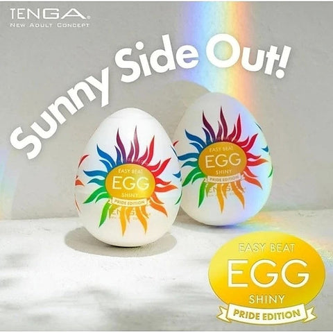Premium Egg Shiny Pride Edition by Tenga - Masturbators and Strokers