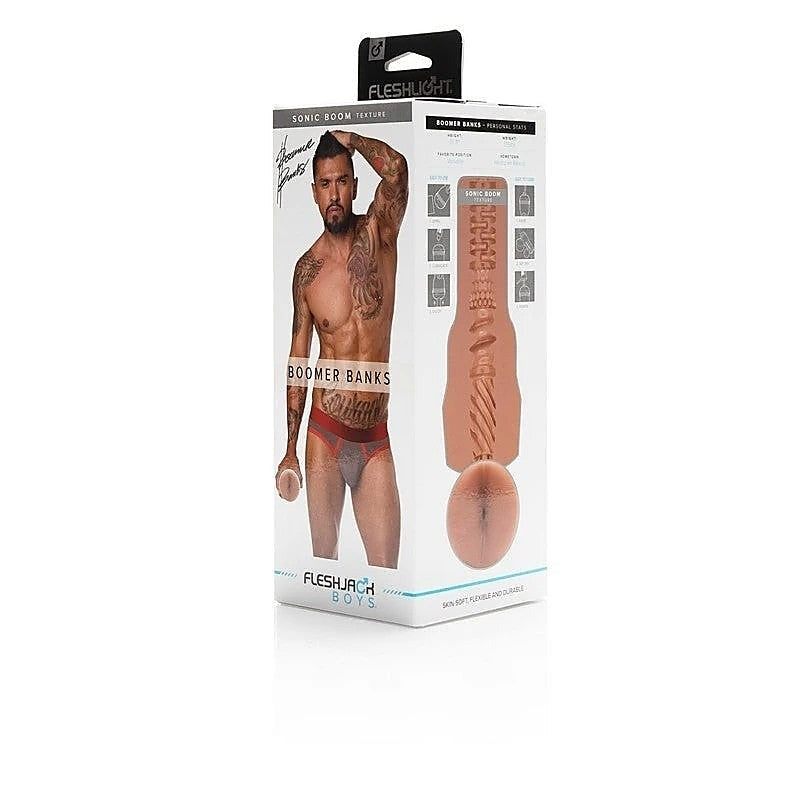 Premium Boomer Banks Sonic Boom by Fleshlight - Masturbators and Strokers