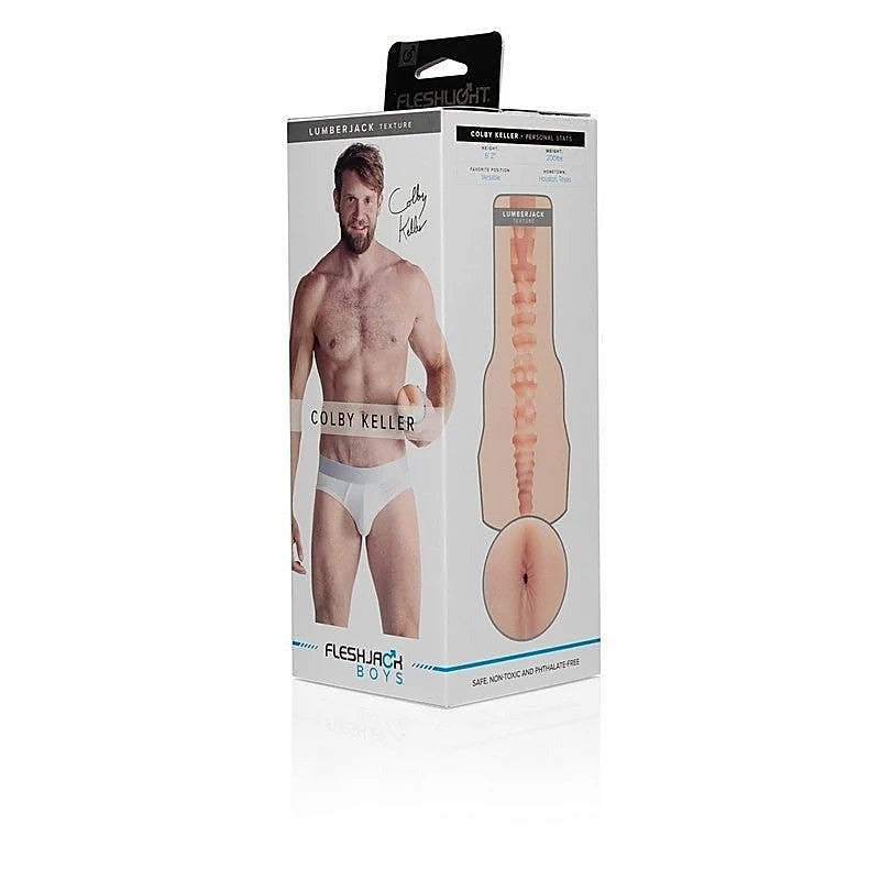 Colby Keller Lumberjack Realistic Male Stroker by Fleshlight - Masturbators and Strokers