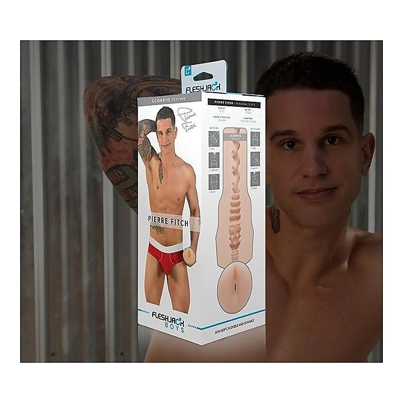 Fleshjack Boys Pierre Fitch Scorpio Male Masturbator Sleeve - Masturbators and Strokers