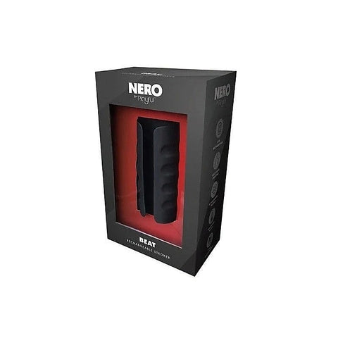 Nero by Playful Beat Rechargeable Stroker by Evolved - Masturbators and Strokers