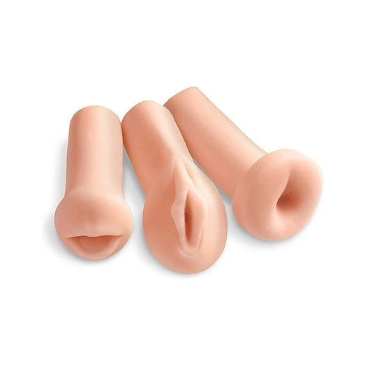 PDX All 3 Holes Masturbator by Pipedream Products - Masturbators and Strokers