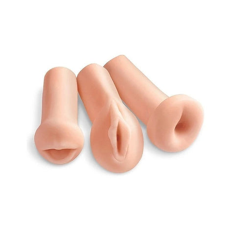 All 3 Holes Realistic Male Stroker by Pipedream Products - Masturbators and Strokers