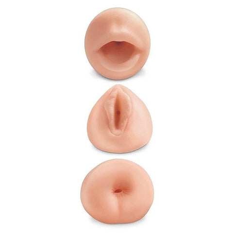 All 3 Holes Realistic Male Stroker by Pipedream Products - Masturbators and Strokers