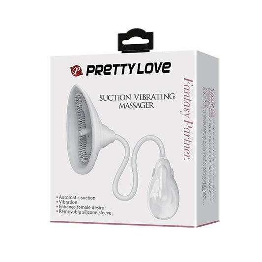 Pretty Love Pussy Suction Cup Massager by Baile - Pussy And Clit Toys