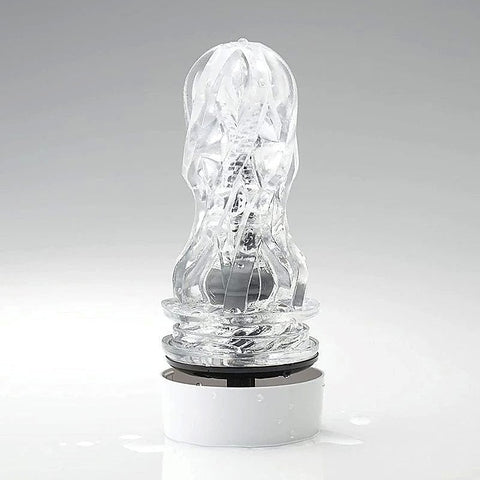 Aero Silver Ring by Tenga - Masturbators and Strokers