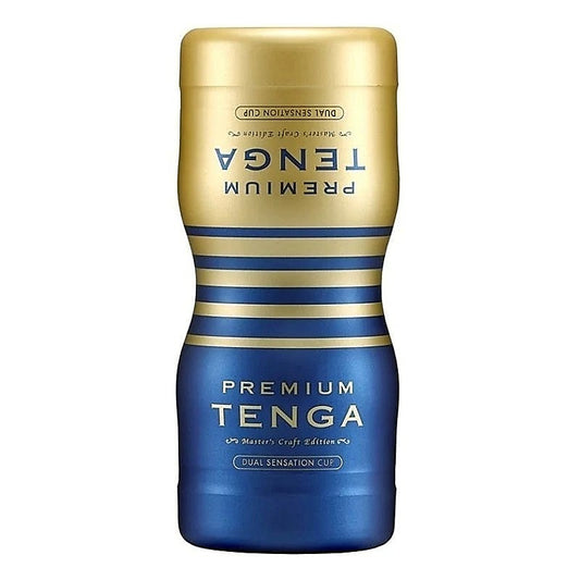 Premium Dual Sensation Cup Masturbator by Tenga - Masturbators and Strokers
