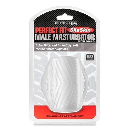 Male Masturbator with Grips by Perfect Fit - Masturbators and Strokers