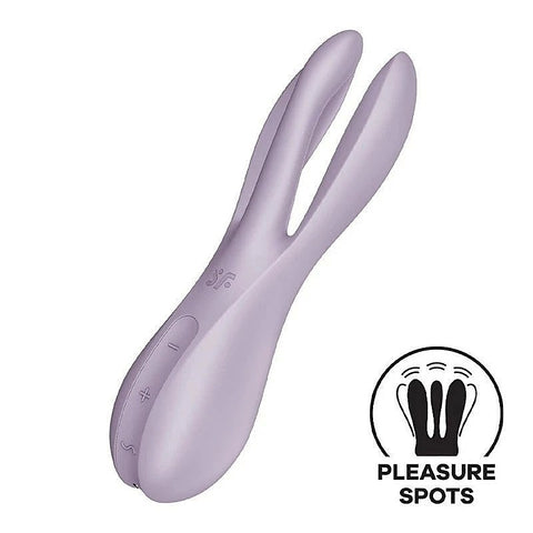 Threesome 2 Layon 12 Functions by Satisfyer - Masturbators and Strokers