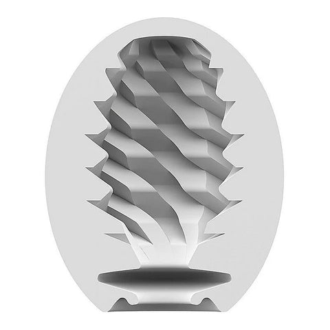 Fierce Travel Friendly Male Masturbator Egg by Satisfyer - Masturbators and Strokers