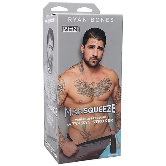 Man Squeeze Ryan Bones ULTRASKYN Stroker by Doc Johnson - Realistic Butts And Vaginas