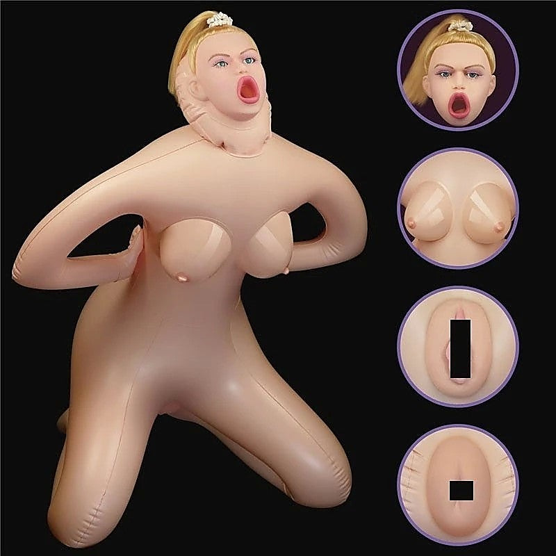 Horny Cowgirl Inflatable Love Doll by Lovetoy - Love Dolls