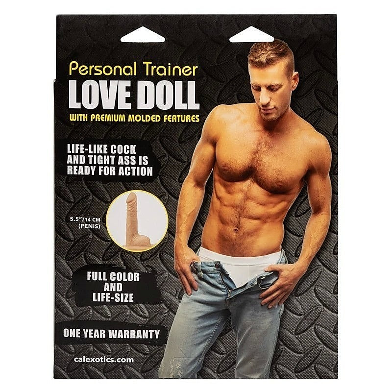 Personal Trainer Inflatable Love Doll by California Exotics - Love Dolls