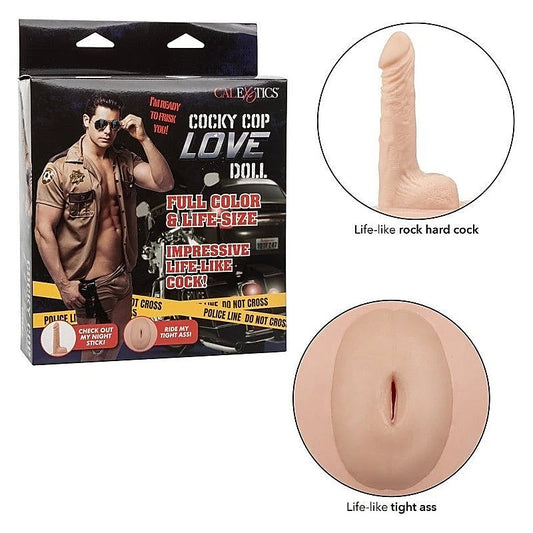 Cocky Cop Adult Love Doll by California Exotics - Love Dolls