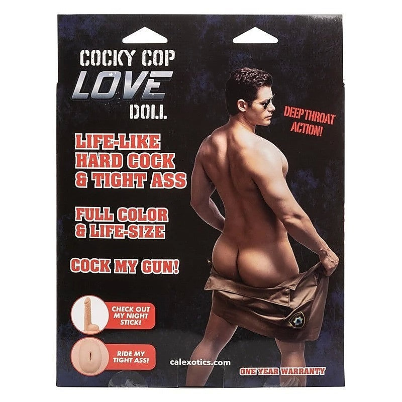Cocky Cop Adult Love Doll by California Exotics - Love Dolls