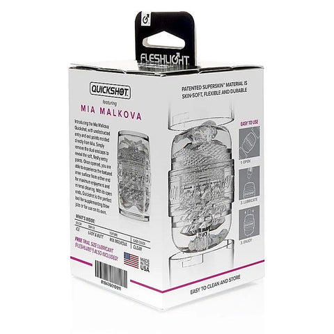 Premium Quickshot Mia Malkova by Fleshlight - Realistic Butts And Vaginas